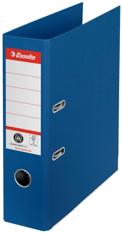 Esselte No 1 FSC certificeret brevordner A4 75mm blå