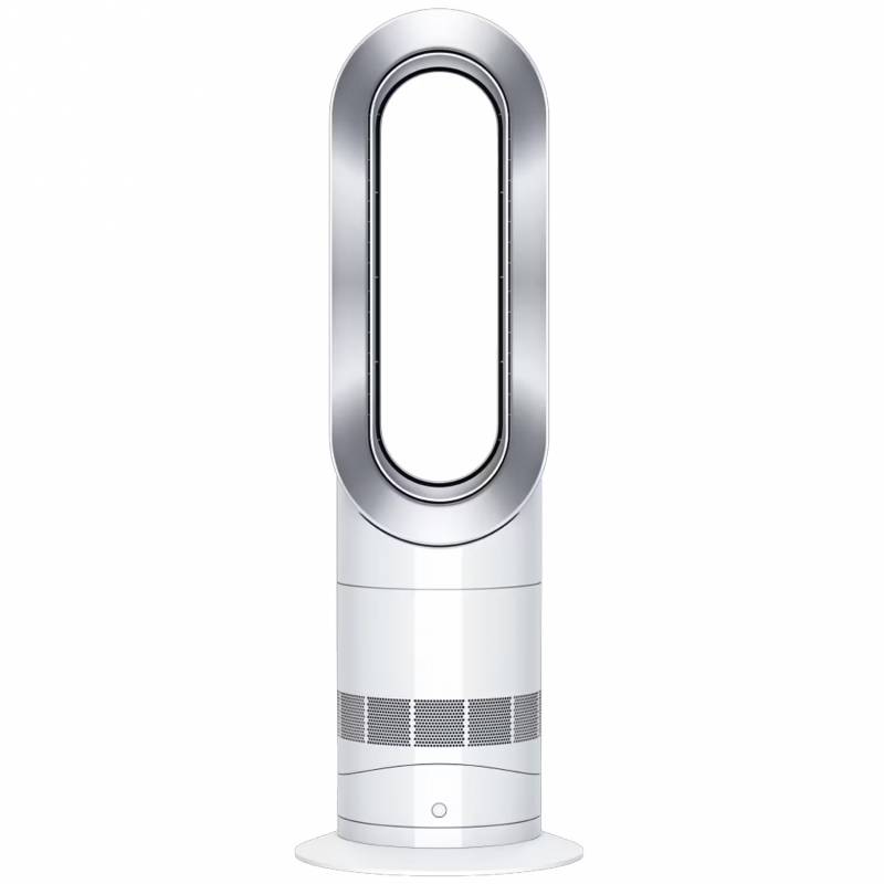 Dyson Hot+Cool Jet Focus AM09 køleblæser/opvarmer Gulvstående Sølv Hvid