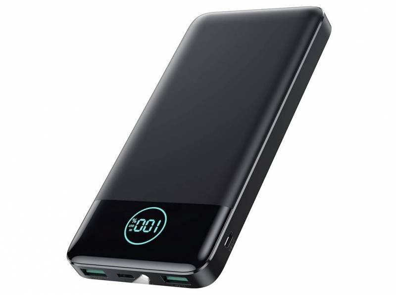 AONIMI HX100K4 Powerbank 13.800 mAh Sort