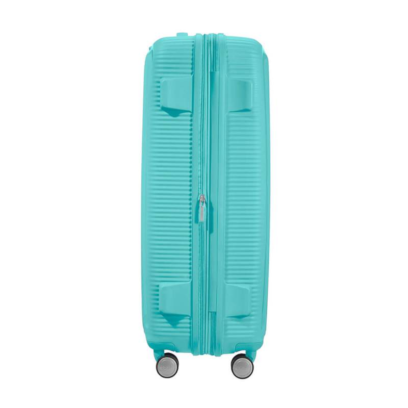 American Tourister Soundbox Spinner Expandable 77cm turkis
