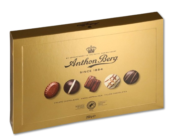 Anthon Berg guld&aelig;ske 200 gram