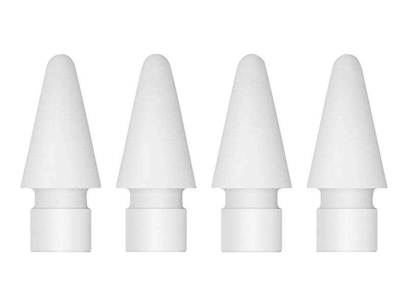 Apple Pencil spids - reservespids i 4 stk pakning, hvid
