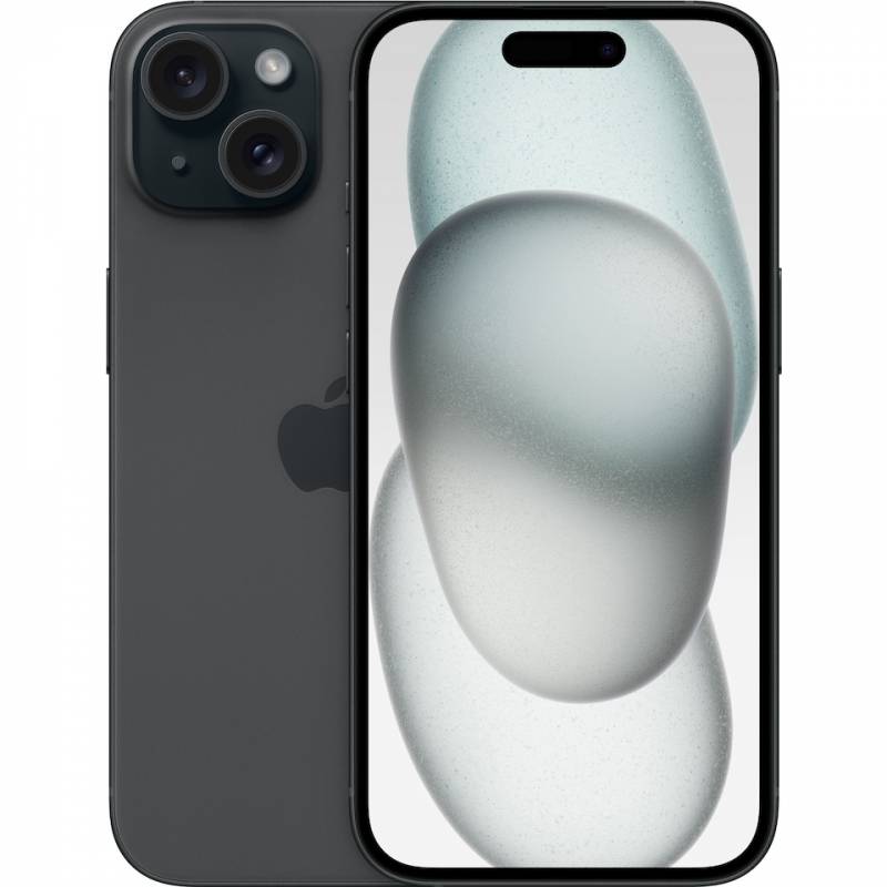 Apple iPhone 15 6,1" 128GB sort