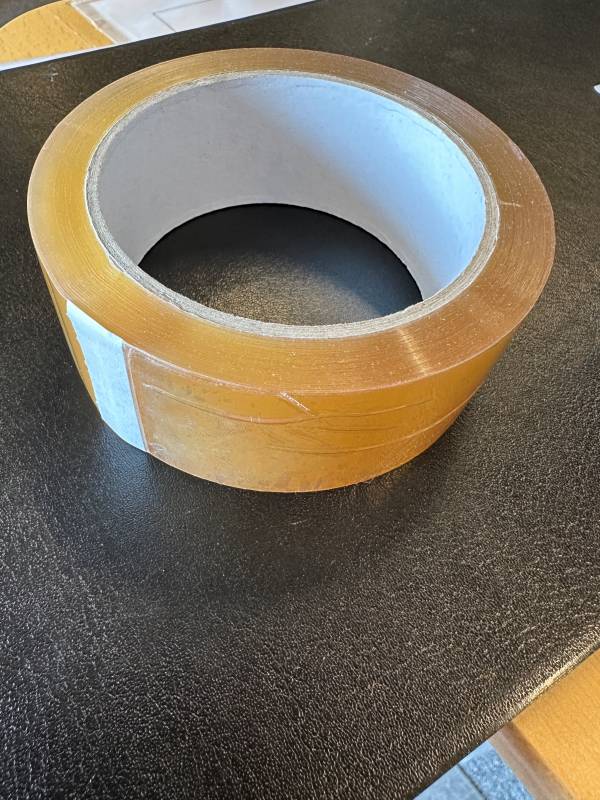 Pakketape 38mmx66m klar - Outlet