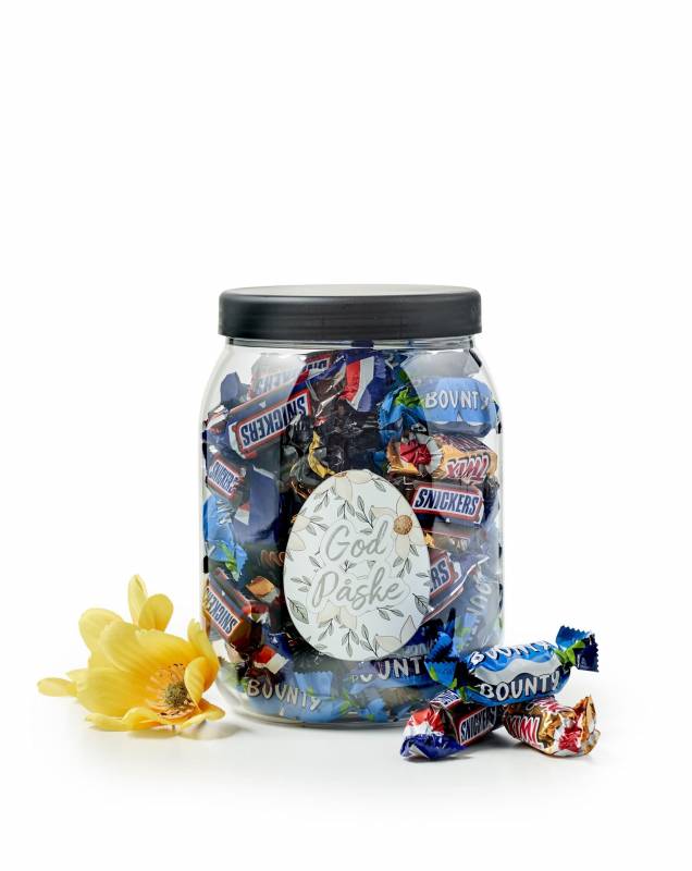 Bon Coca Jars P&aring;ske med Mars Miniature mix 550g