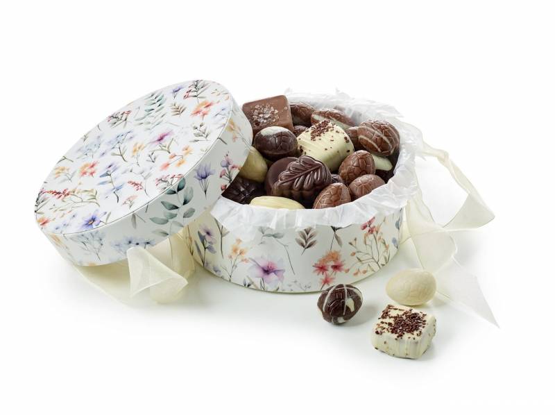Bon Coca Summer Flowers hatte&aelig;ske Luksus chokolade & Luksus&aelig;g 500g