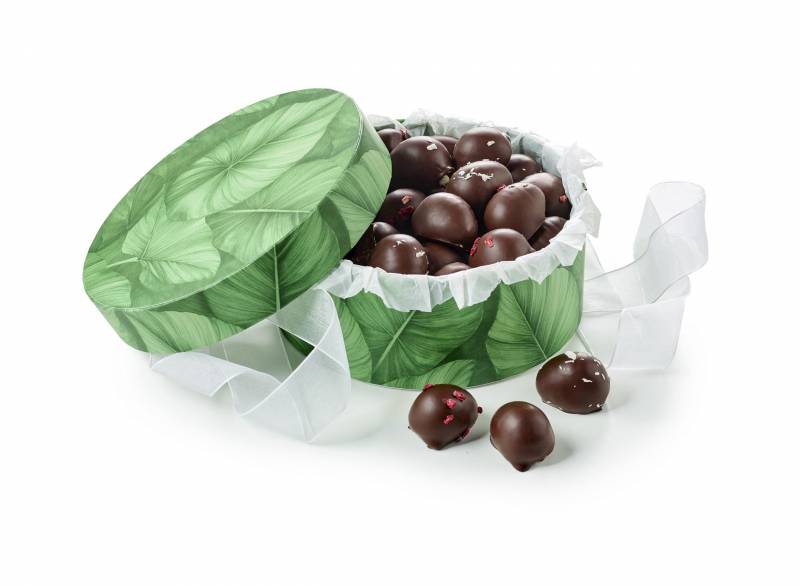 Bon Coca hatte&aelig;ske Green big leaf &Oslash;kologisk Marcipan&aelig;g 500g