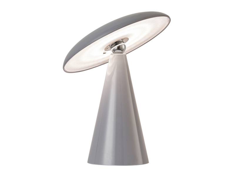 Bordlampe Phoebe LED Ø23cm grå