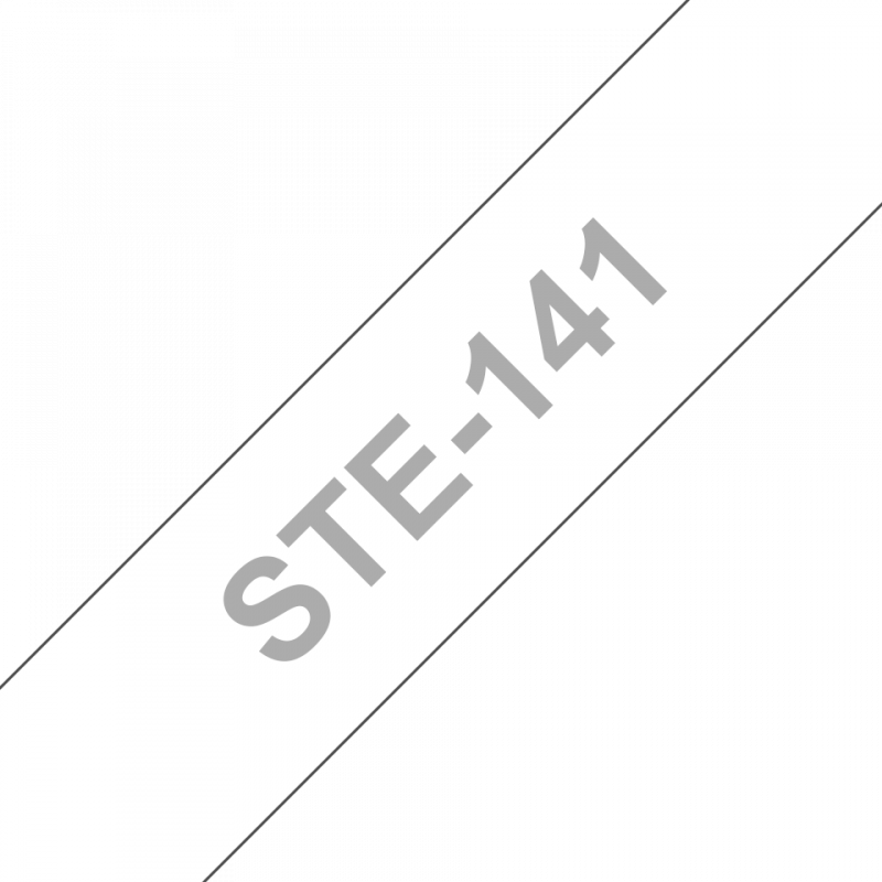 Brother labeltape STe-141 18mm sort 