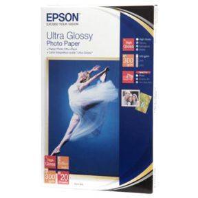 Epson 10x15 Ultra Gloss Photo paper 300g, 20 ark 