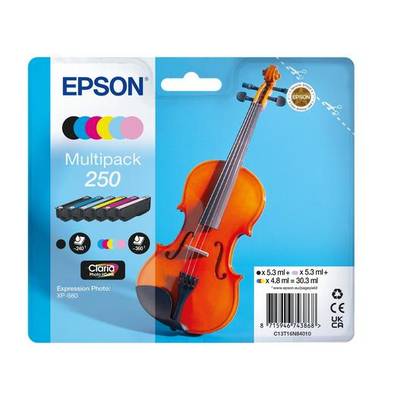 Epson original bl&aelig;kpatron Multipack 6-farver 250
