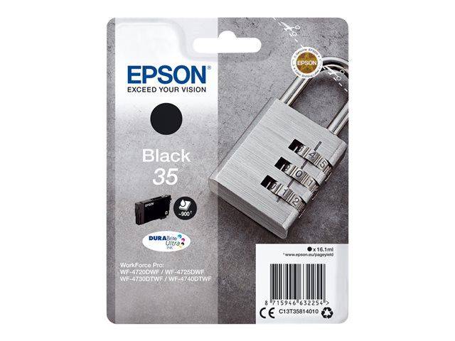 Epson 35 - sort - original - blækpatron