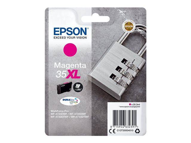 Epson C13T35934010 original blækpatron 35XL Magenta