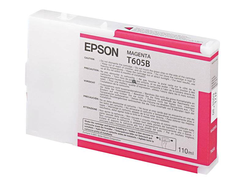 Epson C13T605B00 original blækpatron T605B00 110ml rød