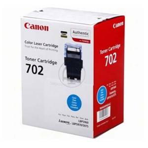 Canon 702C original lasertoner 6K blå
