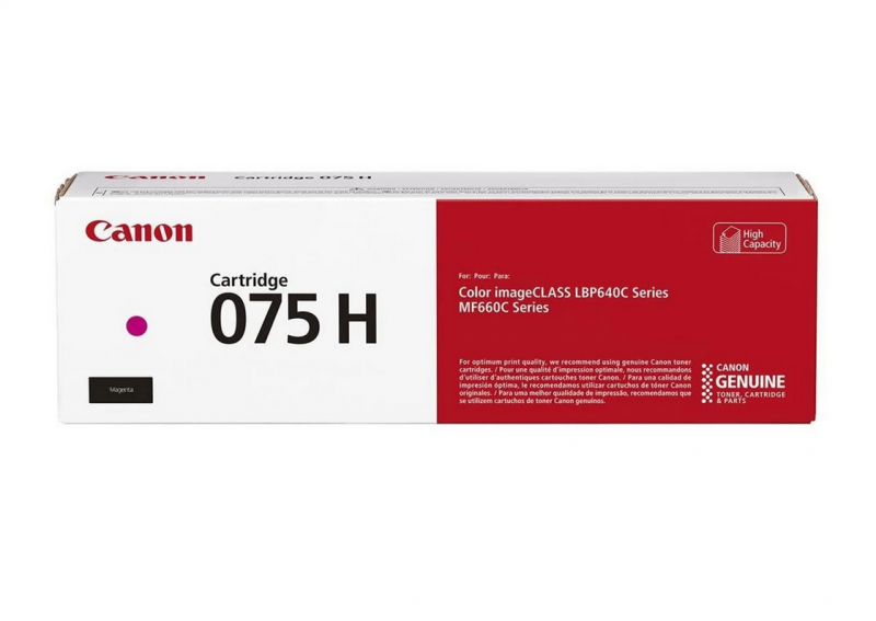 Canon CRG 075 original lasertoner r&oslash;d