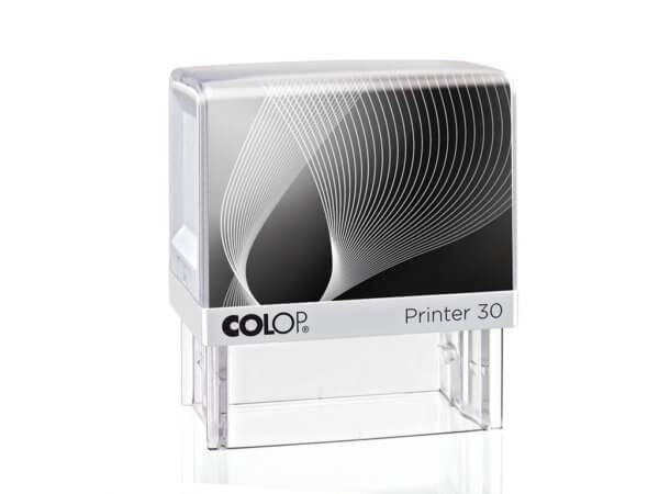 Colop Printer 30 stempel med tekstplade og sort pude