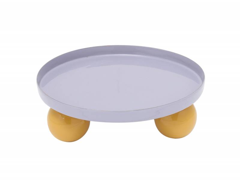 Double Funky bakke &Oslash;20cm lilla og gul