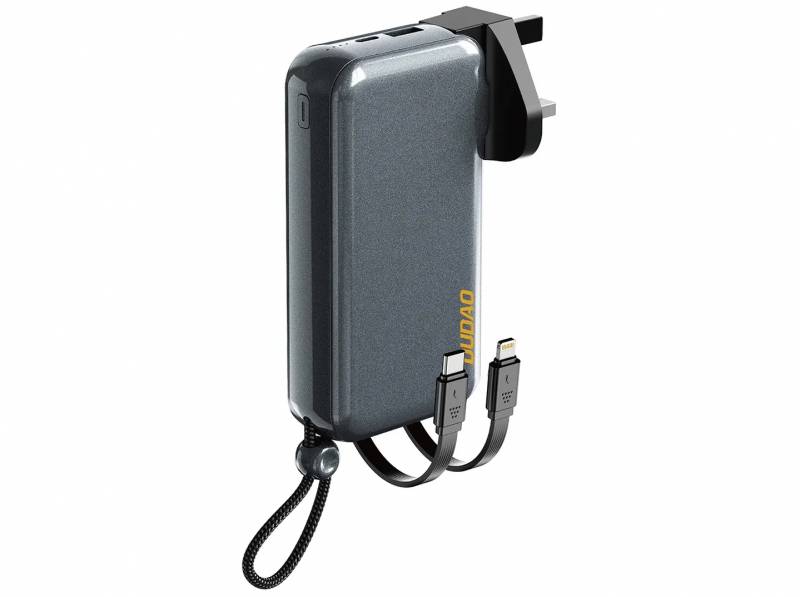 Dudao K25 2in1 powerbank 10000mAh 20Watt grå