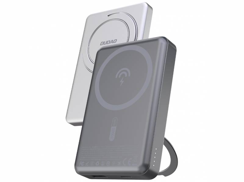 Dudao K28 wireless powerbank 10000mAh 20Watt Grå