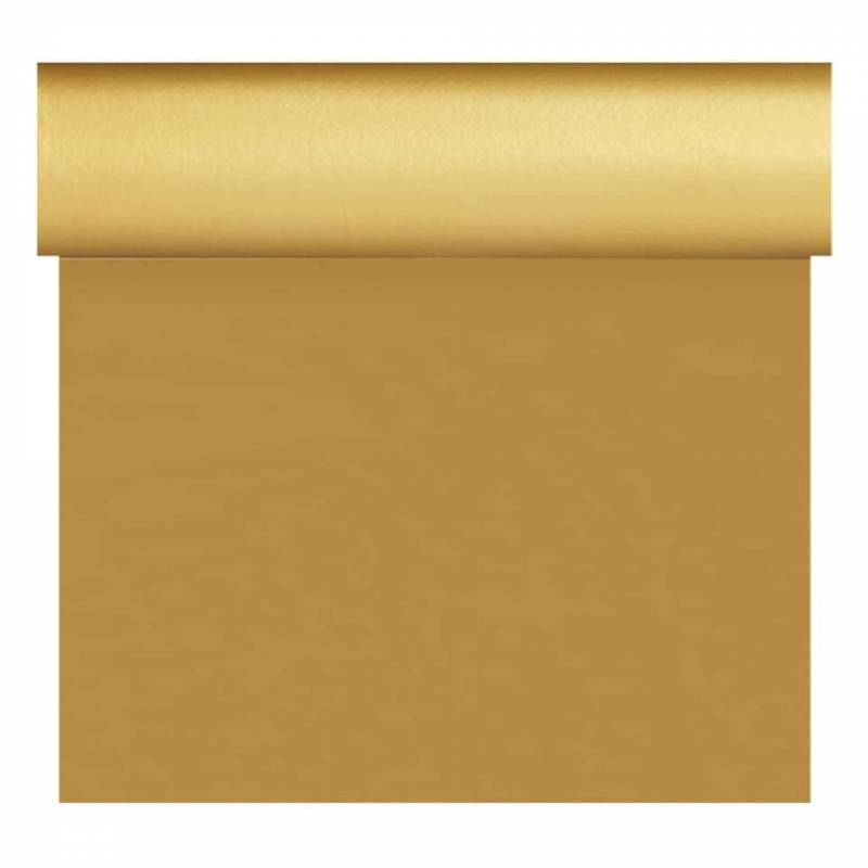 Dunisilk kuvertløber 4800x40cm 3-i-2 guld