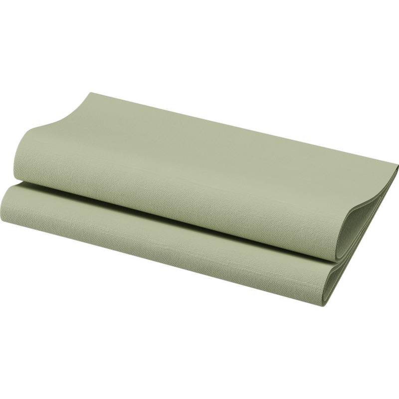 Dunisoft middagsserviet 1/4 fold 40x40cm pistacie bio