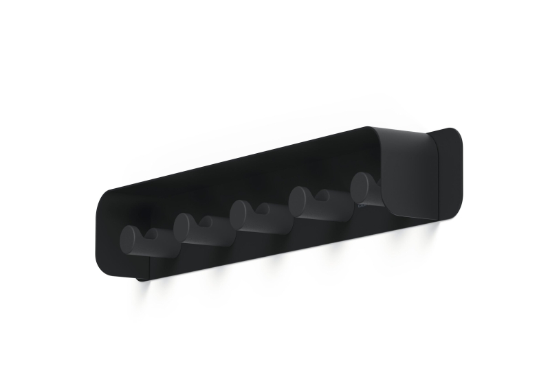 Durable Knager&aelig;kke med 5 knager DURASTORE&reg; sort