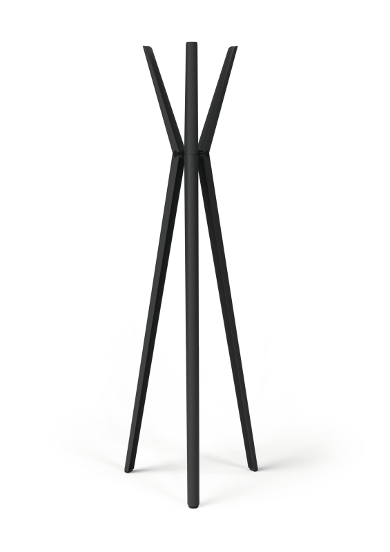 Durable Stumtjener med 6 knager DURASTORE&reg; sort