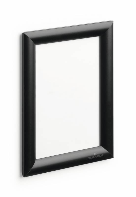 Durable Klikramme I A5 Aluminium 25 Mm, Sort