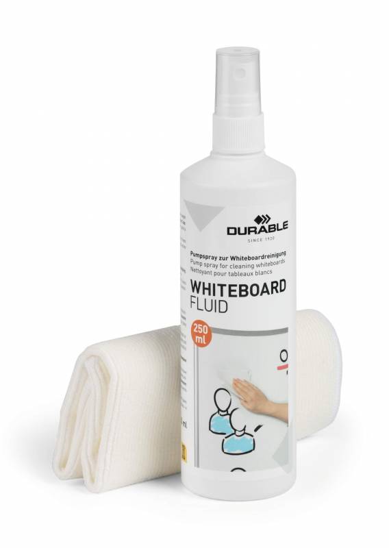 Durable whiteboard cleaning kit renser og beskytter whiteboard tavlen.