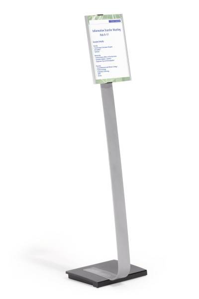 Durable Info Sign stand aluminium A4