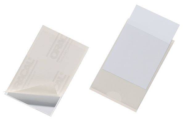 Durable Pocketfix selvklæbende lomme 57x90mm, 100 stk