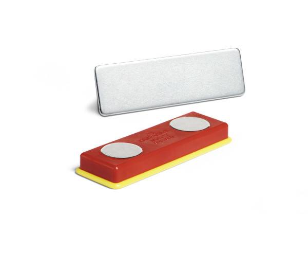 Durable ekstra magneter til kongresmærker - pose med 10 stk