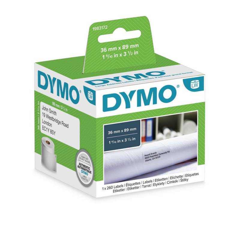 Dymo 99012 LabelWriter Adresse etiketter 89x36mm