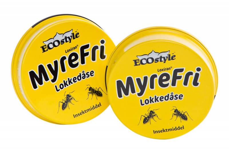 ECOstyle Myrelokkedåse Myrefri metal, 2 stk pakke