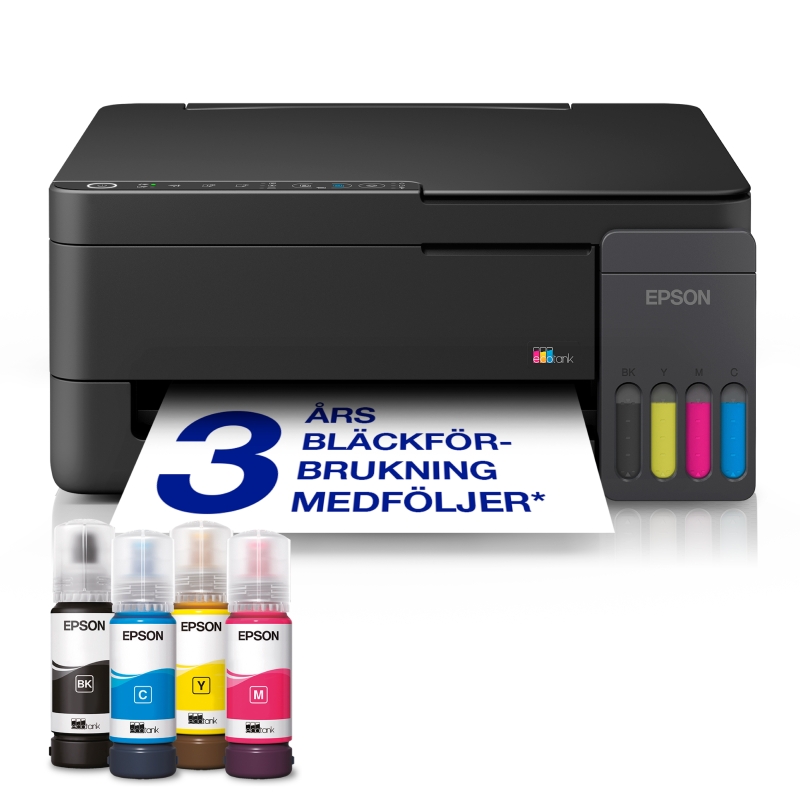 Epson EcoTank ET-2910 multifunktionprinter farve
