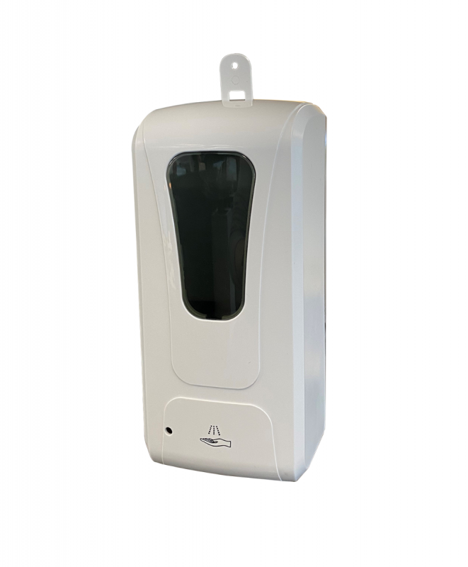 Elektronisk dispenser til skumsprit eller skumsæbe 900ml hvid