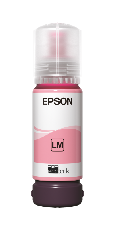 Epson 107 EcoTank Light Magenta Ink bottle, 70 ml
