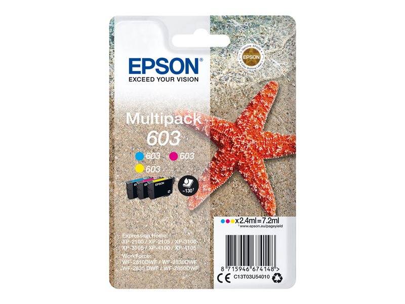 EPSON Multipack 3-colours 603 Ink