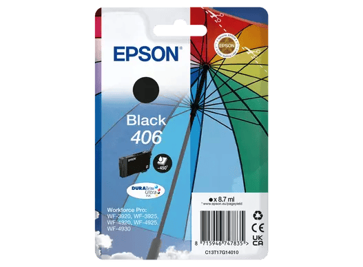 Epson T406 original bl&aelig;kpatron C13T17G14010 sort