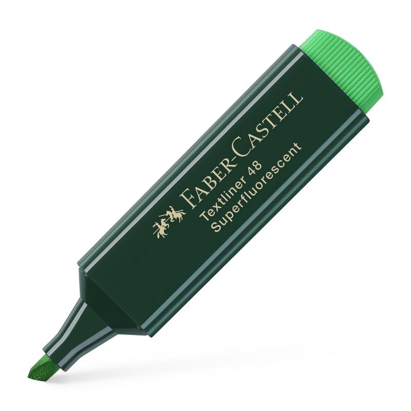 Faber-Castell textliner 48 overstregningspen gr&oslash;n