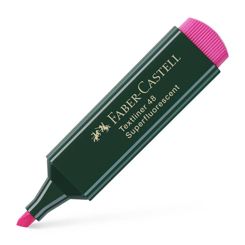 Faber-Castell textliner 48 overstregningspen pink