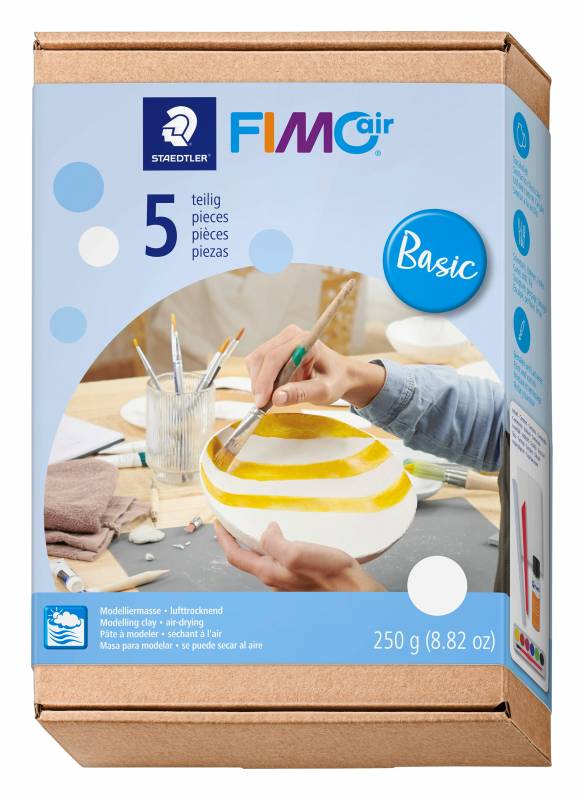 Fimo Air mixed modeller s&aelig;t Basic