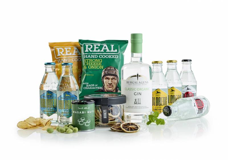 Firmajulegave 2024 med Gin & Tonic - Bergslagens & Snacks