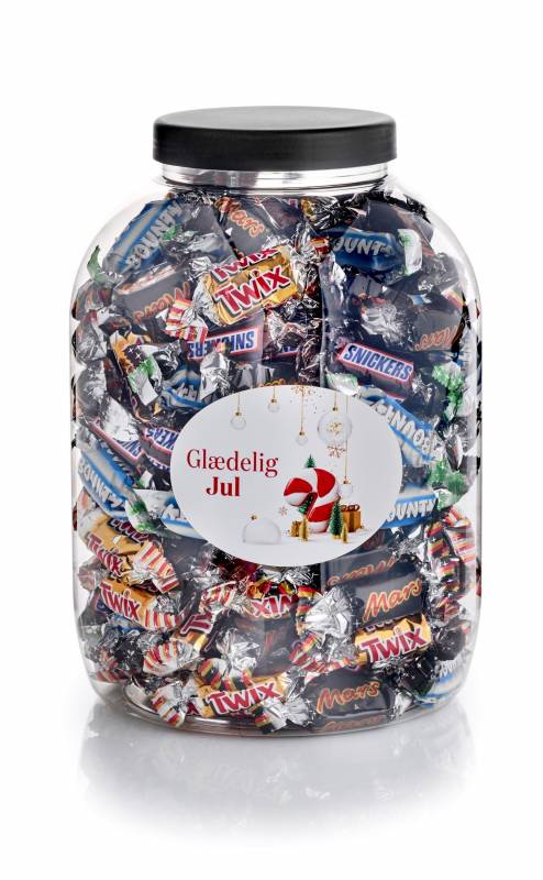 Firmajulegave Jars med Mars Miniature mix 1775g