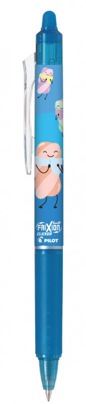 12 stk. Frixion Ball Clicker Sweet Paradise 0,7 Blå