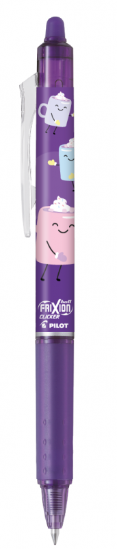 12 stk. Frixion Ball Clicker Sweet Paradise 0,7 Lilla