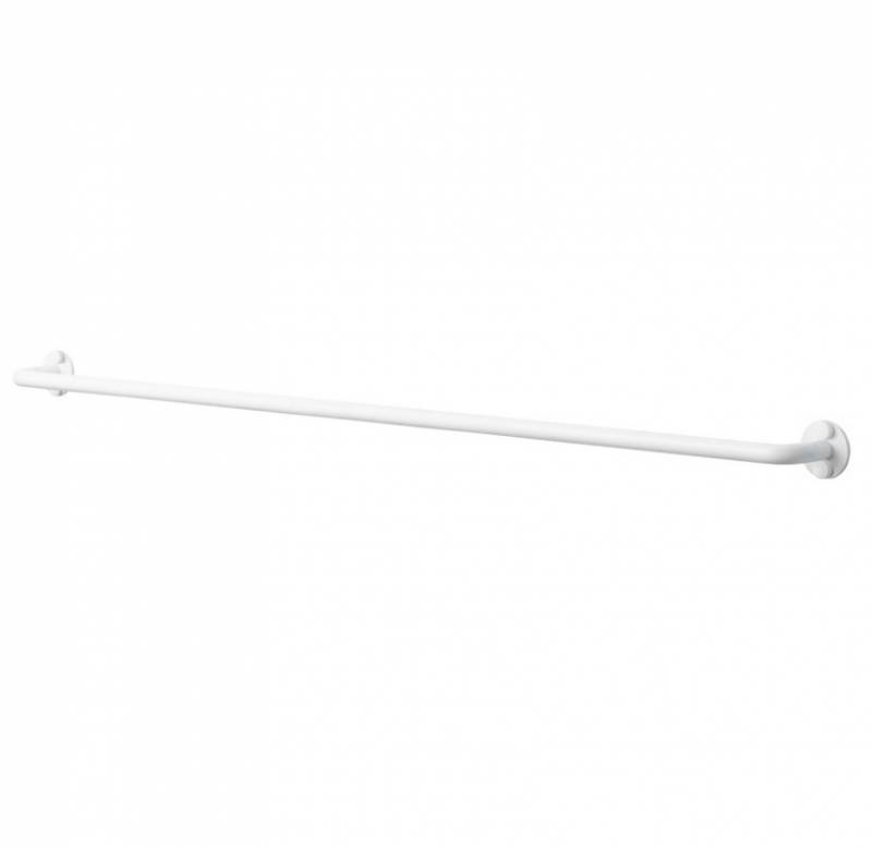 Håndklædestang i rustfrit stål 60cm i hvid