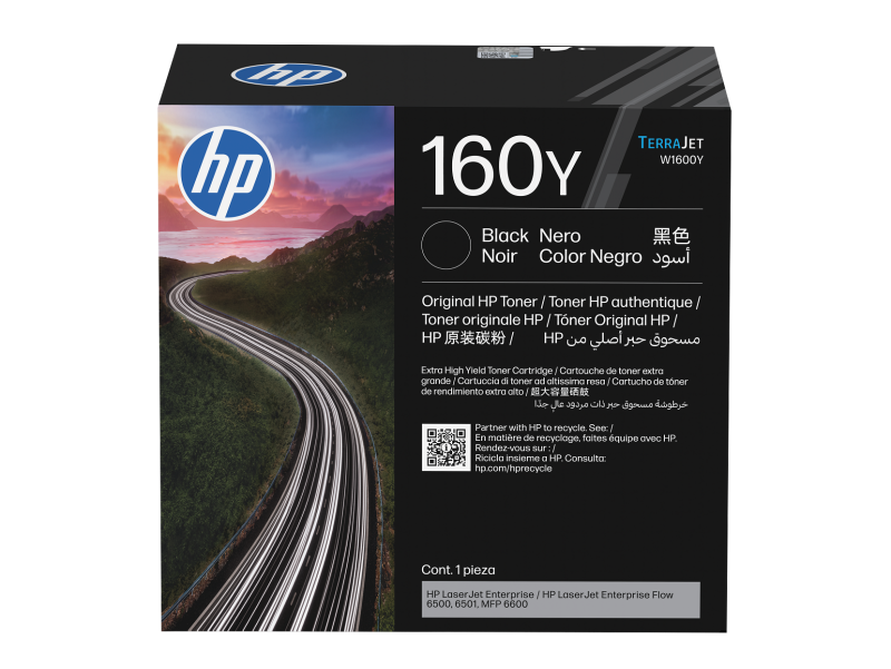 HP 160Y Original LaserJet Toner XL 38K Sort