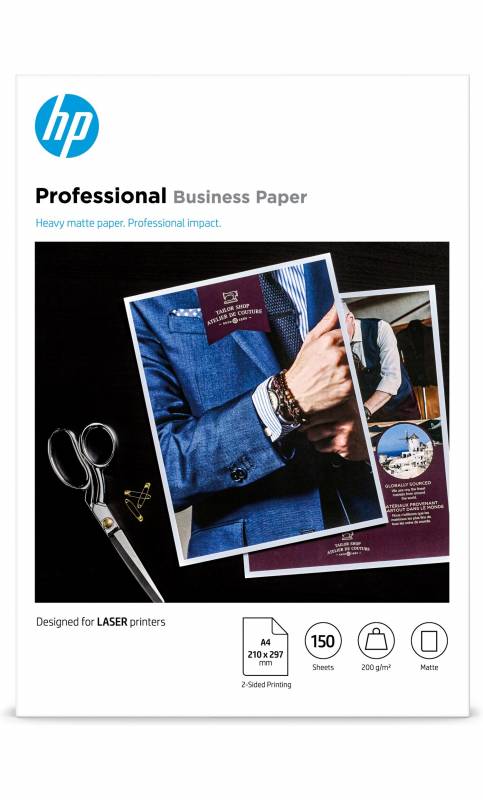 HP Prof A4 Laser Professional Business matte paper 200g (150)